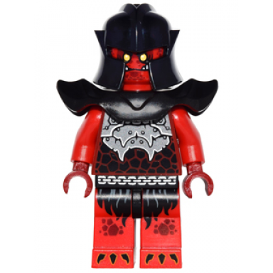 crust smasher - armored chest red legs black shoulder pads armor