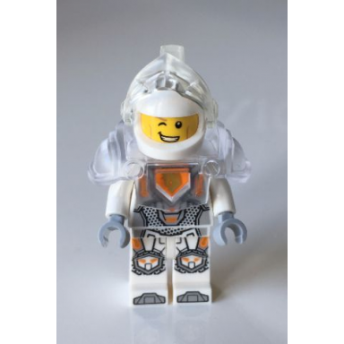 lance richmond - trans-clear visor and armor ultimate lance
