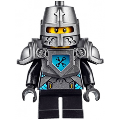 robin underwood - pearl dark gray helmet and armor black short legs