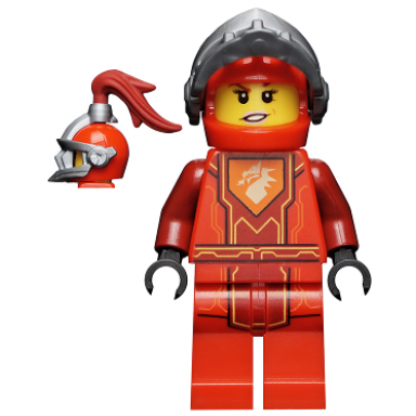 macy halbert - flat silver visor battle suit macy