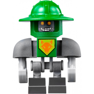 aaron bot - dark bluish gray shoulders green helmet