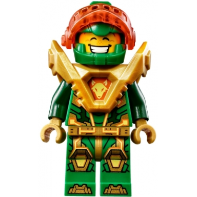 aaron fox - trans-neon orange visor pearl gold armor