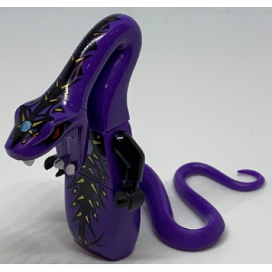 pythor chumsworth - purple with black