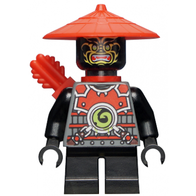 stone army scout - yellow face red quiver short legs
