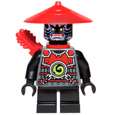 stone army scout - blue face red quiver short legs