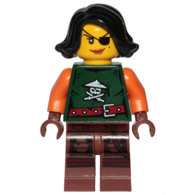 cyren - dark green outfit