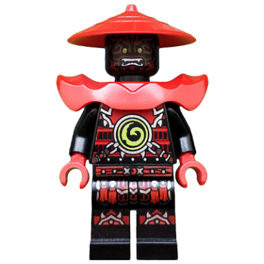 stone army swordsman - red face