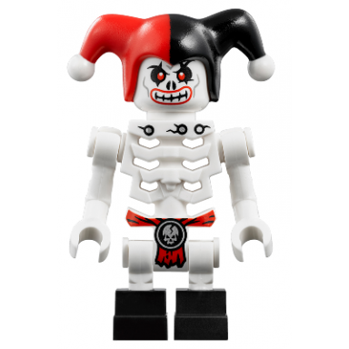krazi skulkin - vertical grip hands red and black jester hat