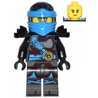 nya - the hands of time black armor dual sided head