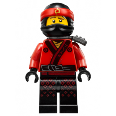 kai - the lego ninjago movie pearl dark gray katana holder