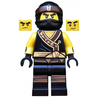 cole - the lego ninjago movie arms with cuffs