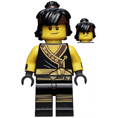cole - the lego ninjago movie arms with cuffs hair