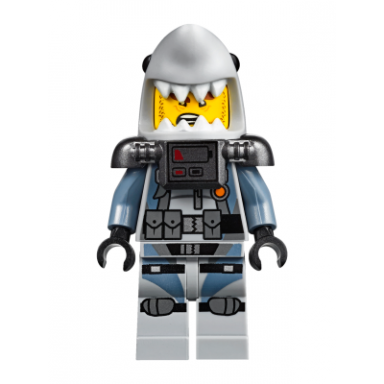 shark army great white - scuba suit