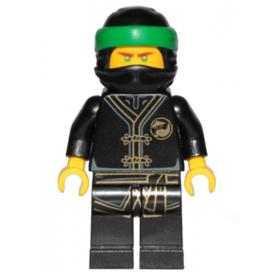 lloyd - black wu-cru training gi head wrap