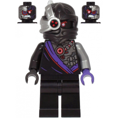 nindroid warrior dual sided head - legacy