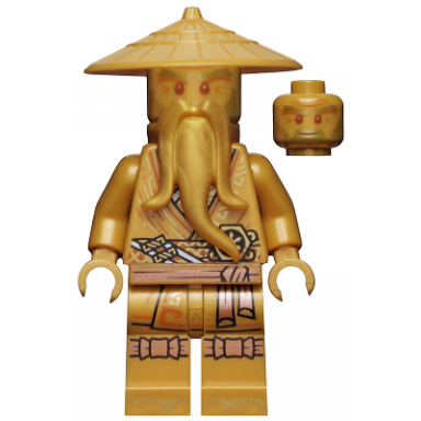 wu sensei - 10th anniversary golden ninja