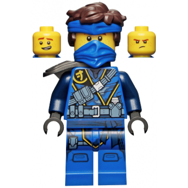 jay - the island mask and hair with bandana shoulder pad