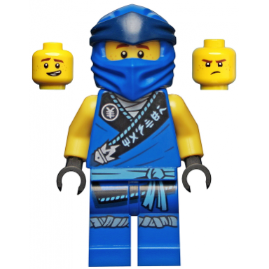 jay - legacy rebooted ninjago logogram master on torso wrap