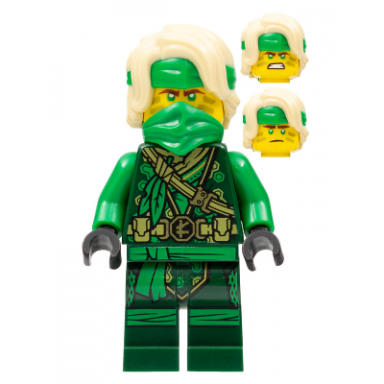 lloyd - the island mask and hair with bandana