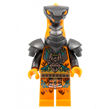 boa destructor - breastplate torso pearl dark gray head shoulder pads
