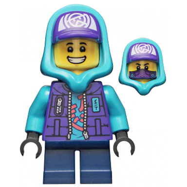 lil nelson - medium azure hood