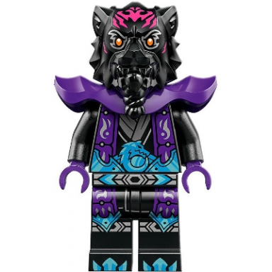 lord ras - dark pink markings dark purple robe and shoulder armor