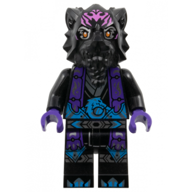 lord ras - dark pink markings dark purple robe
