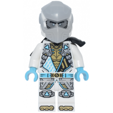 zane - dragons rising tunic with shoulder armor head wrap scabbard