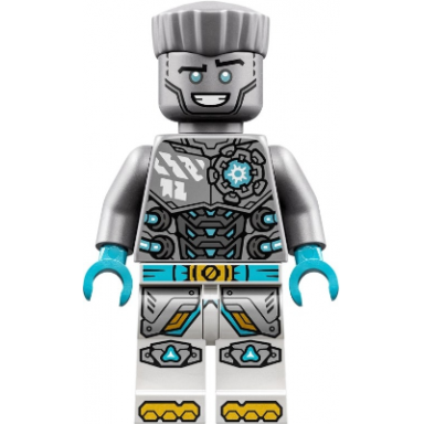 zane - dragons rising flat silver torso smile