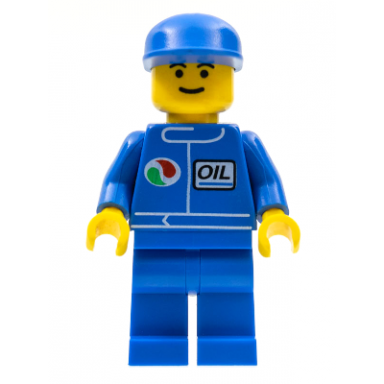 octan - blue oil blue legs blue cap
