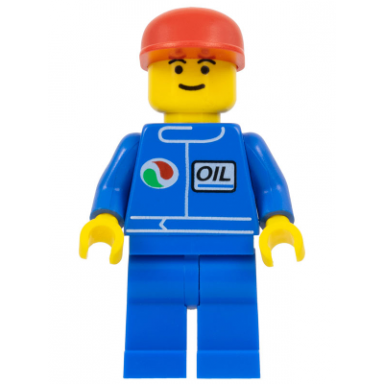 octan - blue oil blue legs red cap