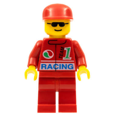 octan - racing red legs red cap