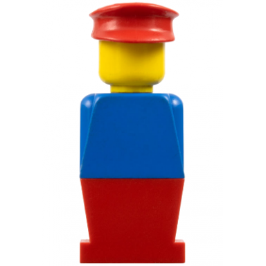 legoland - blue torso red legs red hat