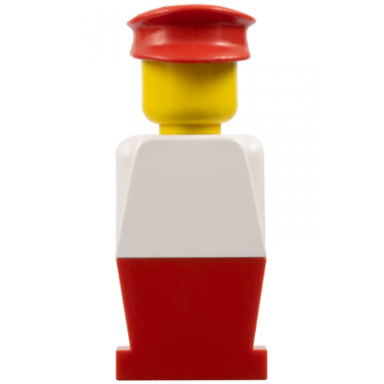 legoland - white torso red legs red hat