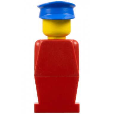 legoland - red torso red legs blue hat