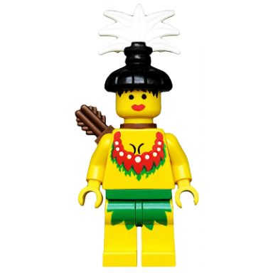 islander female with quiver