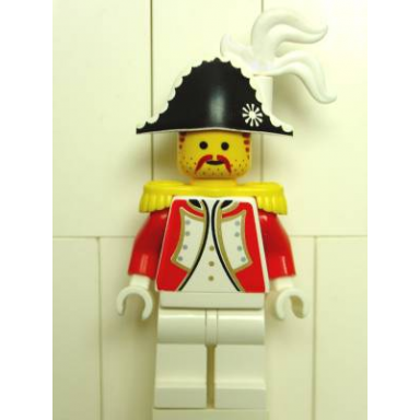 imperial guard - admiral with white plume triple