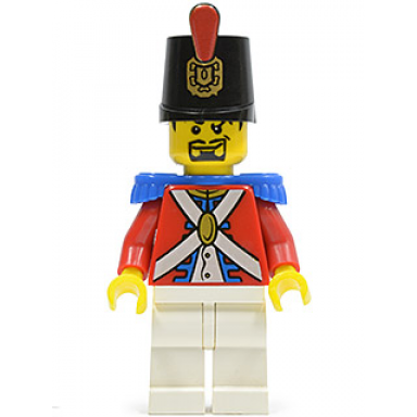 imperial soldier ii - shako hat printed black goatee