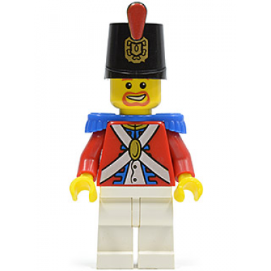 imperial soldier ii - shako hat printed brown beard