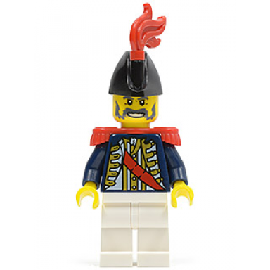 imperial soldier ii - governor red plume red epaulettes