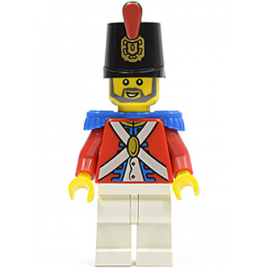 imperial soldier ii - shako hat printed gray beard
