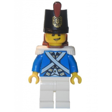 bluecoat soldier 3 - lopsided grin