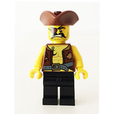 pirate 4 - vest and anchor eye patch