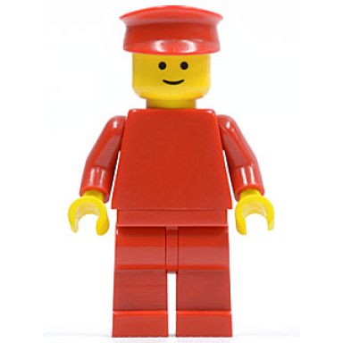 plain red torso with red arms red legs red hat