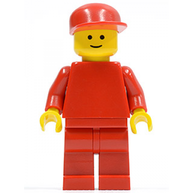 plain red torso with red arms red legs red cap
