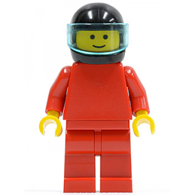 plain red torso with red arms red legs black helmet trans-light blue visor