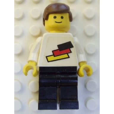 soccer player - german national player german national flag colors torso sticker on front black number sticker on back specify number in listing