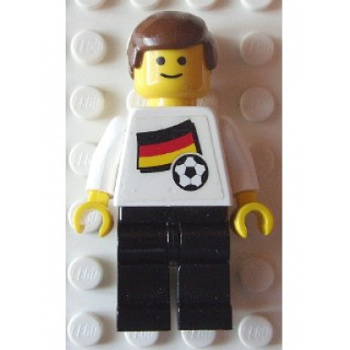 soccer player - german player 4 german flag torso sticker on front black number sticker on back specify number in listing