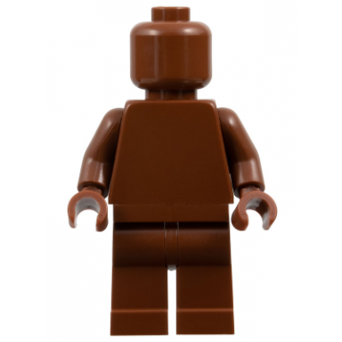 plain reddish brown torso reddish brown legs reddish brown head monochrome
