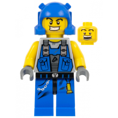 power miner - beard stubble guy
